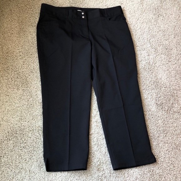 Adidas Golf Black Capri Length Golf Pants - Picture 4 of 8